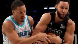 Read more about the article Nets overcome early deficit, hang on for 116-115 win over Hornets in NBA Cup play