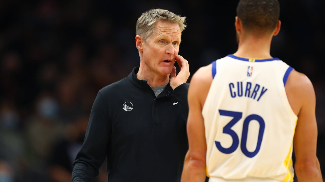 You are currently viewing Kerr explains minutes strategy for Steph in Warriors’ loss to Nets