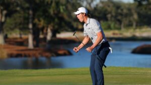 Read more about the article Maverick McNealy birdies final hole of PGA Tour season to win first event at RSM Classic