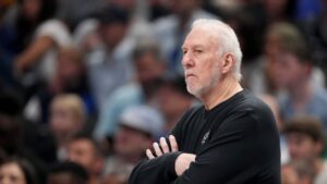 Read more about the article Spurs coach Gregg Popovich out indefinitely with health issue, Mitch Johnson to coach in interim