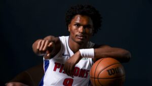 Read more about the article Pistons’ Ausar Thompson cleared to return to NBA following blood clot issue