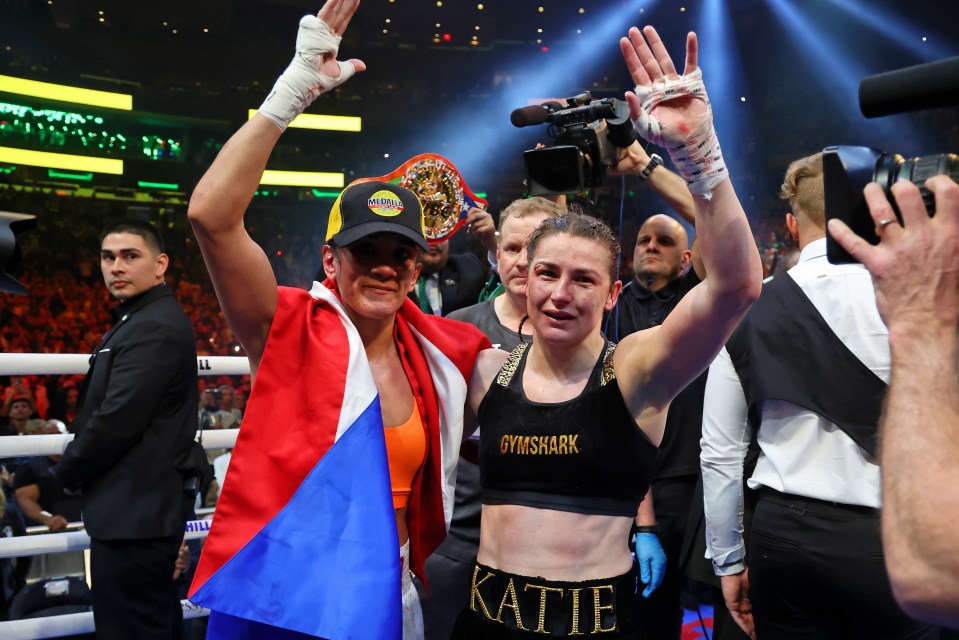 Read more about the article Katie Taylor vs Amanda Serrano 2: Rivals meet for rematch on Jake Paul vs Mike Tyson undercard – UK and US start time, ring walks and how to follow