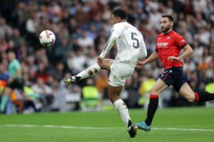 Read more about the article Jude Bellingham visibly relieved to end brutal goal drought but Real Madrid teammate gets all the glory