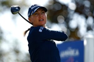 Read more about the article Charley Hull reveals bet with boyfriend inspired stunning first round at LPGA event