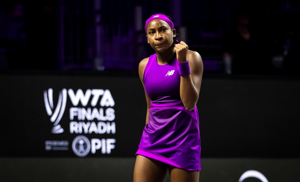 Read more about the article Coco Gauff details what she changed mid-match to snap unwanted Iga Swiatek record in ‘weird’ WTA Finals clash