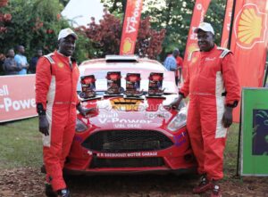 Read more about the article Mugambwa feels fulfilled after securing National Rally co-driver’s title