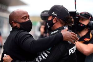 Read more about the article Why does Lewis Hamilton have number 44 on his car? Mercedes star’s 31-year reason for ignoring No.1 after F1 rule change