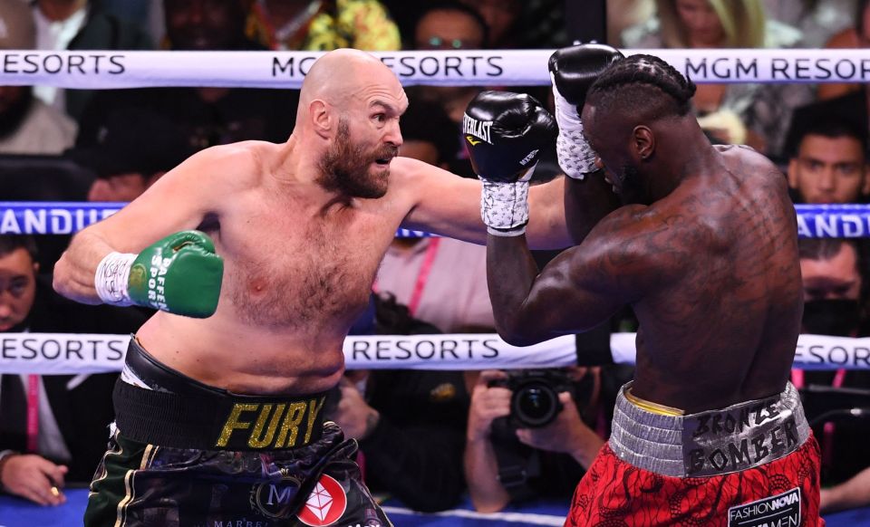 You are currently viewing Tyson Fury urges Deontay Wilder to retire but American has already made his stance clear