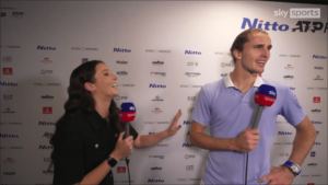 Read more about the article Alexander Zverev and Laura Robson involved in ‘most awkward interview of the year’ at ATP finals