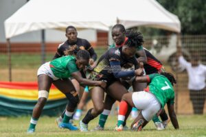 Read more about the article PHOTOS: Kenya knocks Uganda out of Africa 7s Semi