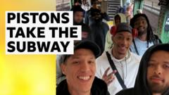 Read more about the article Pistons take subway to Nets game