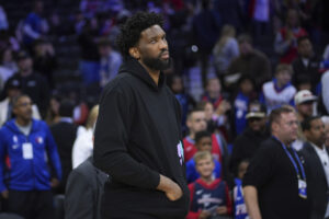 Read more about the article Joel Embiid under NBA investigation after reported shove of columnist after Sixers game