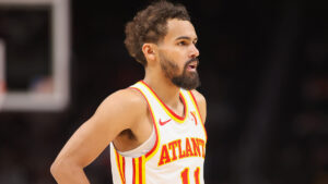 Read more about the article Hawks fined for holding Trae Young out of NBA Cup game vs. Celtics