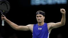 Read more about the article Zverev beats Rune to reach Paris Masters final