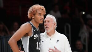 Read more about the article Spurs update: Reported ‘great level of concern’ around Popovich health; Sochan fractures thumb