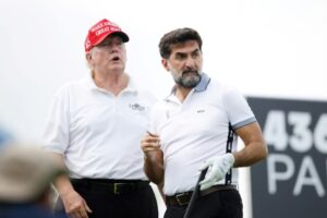 Read more about the article Trump meets PGA boss and Saudi PIF head amid deal talks: report