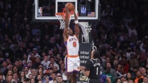 Read more about the article Knicks beat Nets as Karl-Anthony Towns, OG Anunoby lead 114-104 win