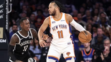 You are currently viewing Knicks overcome Jalen Brunson’s struggles behind Karl-Anthony Towns, improving offense