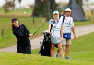 Read more about the article Caitlin Clark impresses pro-am partners, fans in RSM Classic pro-am appearance at Sea Island