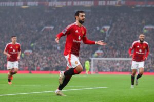 Read more about the article ‘Unlocked’ – Bruno Fernandes’ staggering Manchester United record since Erik ten Hag sack