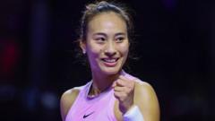 Read more about the article Zheng crushes Paolini to reach WTA Finals last four