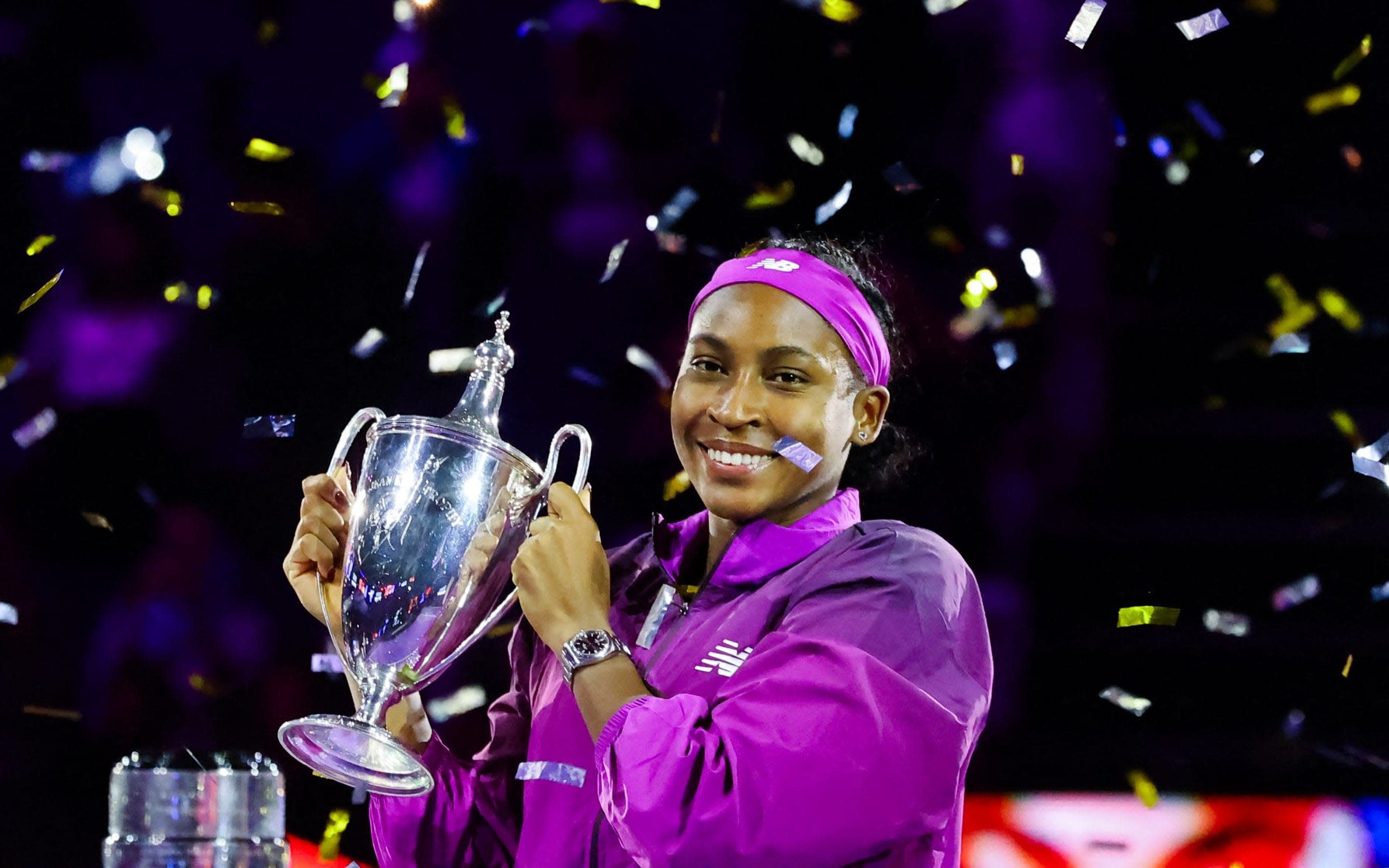 Read more about the article Coco Gauff earns record £3.7m after winning WTA Finals in Saudi Arabia