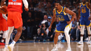 Read more about the article Kerr appears to settle on Warriors’ starting lineup vs. Thunder