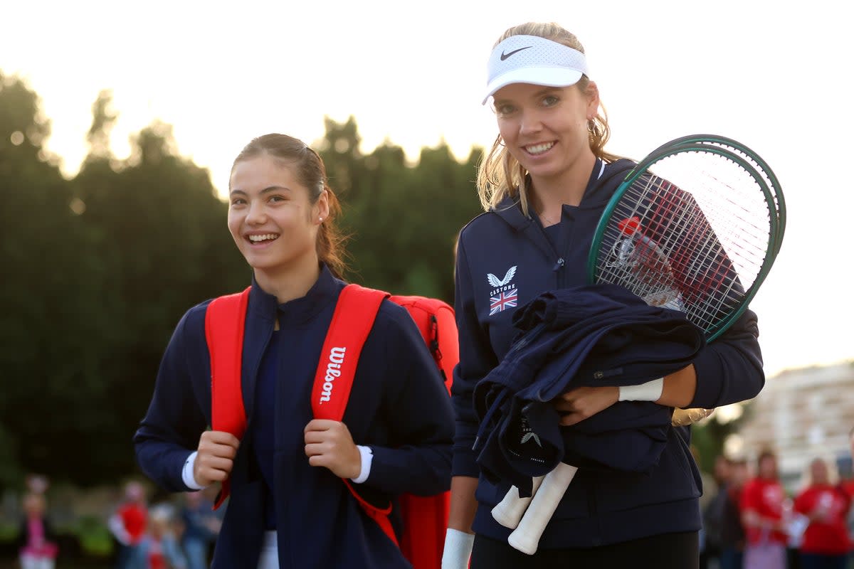 You are currently viewing Billie Jean King Cup LIVE: Tennis score as Raducanu faces Hruncakova in Britain v Slovakia semi-final