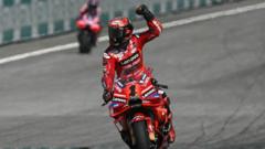 Read more about the article Bagnaia wins in Malaysia to take title race to final day