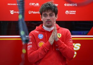 Read more about the article Microphones pick up furious Charles Leclerc rant after Las Vegas GP nightmare