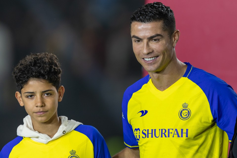 Read more about the article Cristiano Ronaldo admits one thing could stop son from becoming professional footballer