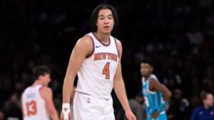 Read more about the article Knicks assign rookie Pacome Dadiet to Westchester