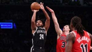 Read more about the article Cam Thomas’ big fourth quarter lifts Nets to 120-112 win over Bulls