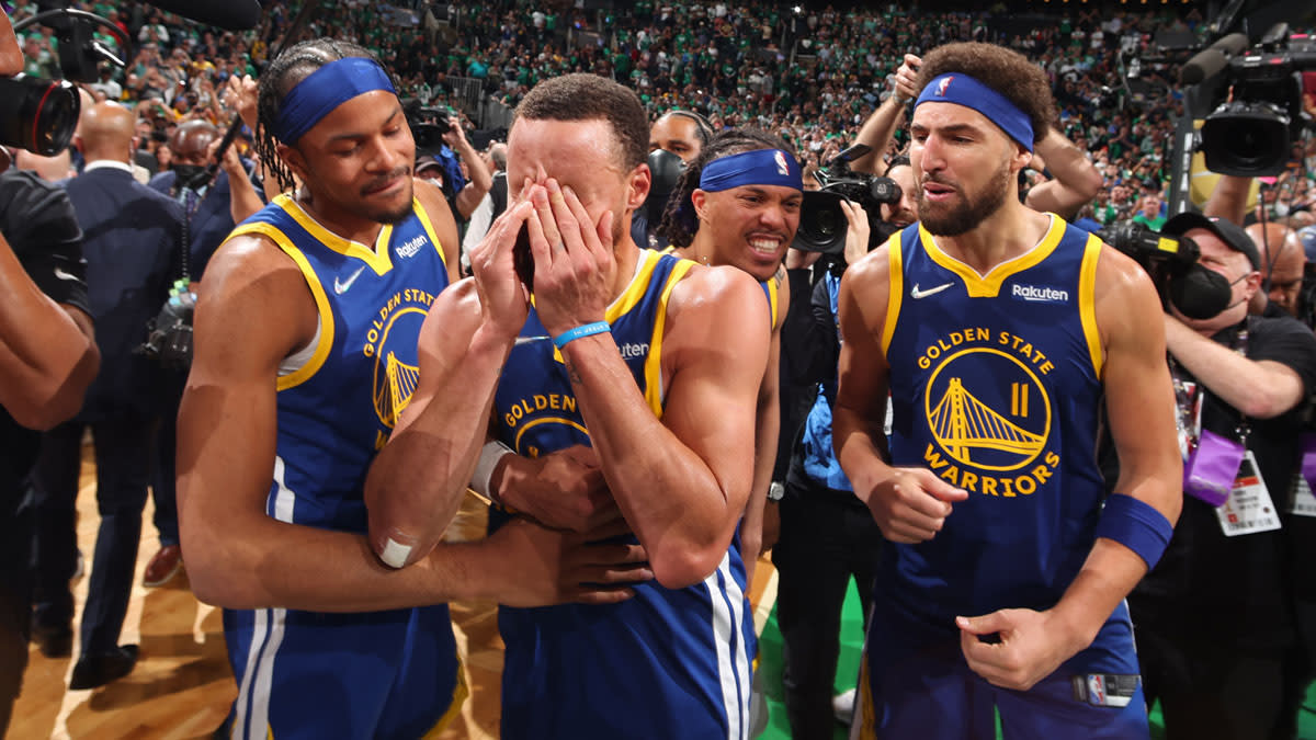 You are currently viewing How Steph, Klay gave Moody his ‘welcome to the NBA’ moment