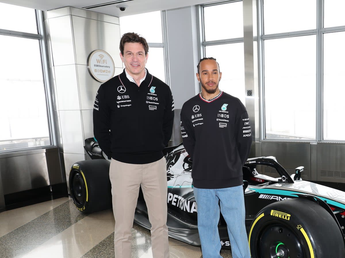 You are currently viewing Toto Wolff insists Lewis Hamilton has a ‘shelf life’ ahead of Mercedes F1 exit