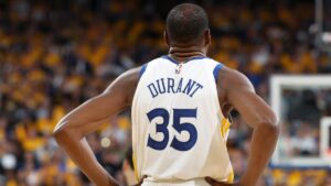 Read more about the article Why KD doesn’t expect Warriors, NBA teams to honor him with statue