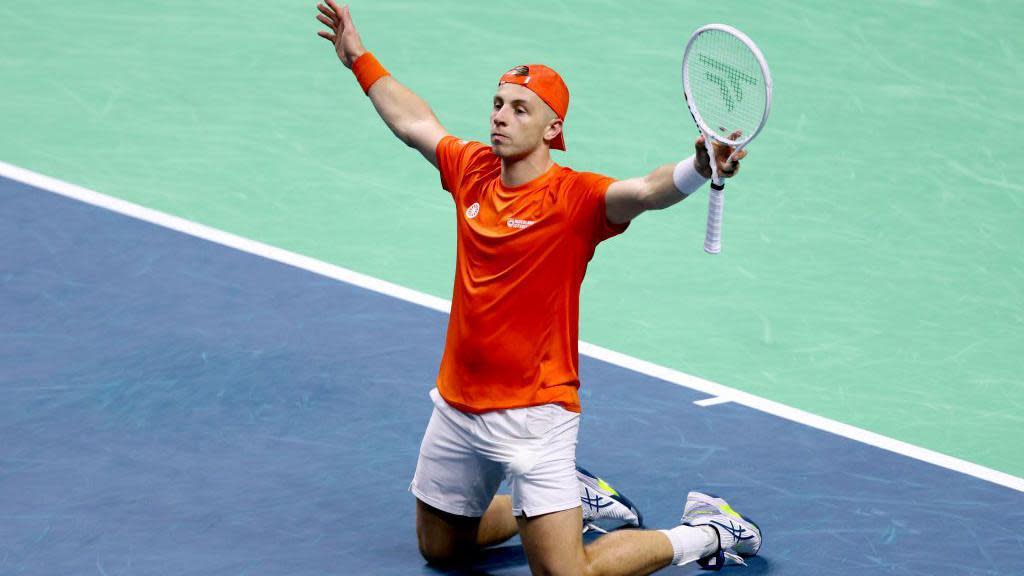 Read more about the article Netherlands beat Germany to reach first Davis Cup final