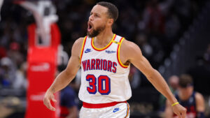 Read more about the article Steph, Warriors ‘vibing’ after beating Wizards to move to 6-1