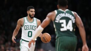 Read more about the article Mazzulla: Missed foul call on Giannis against Tatum was ‘ridiculous’