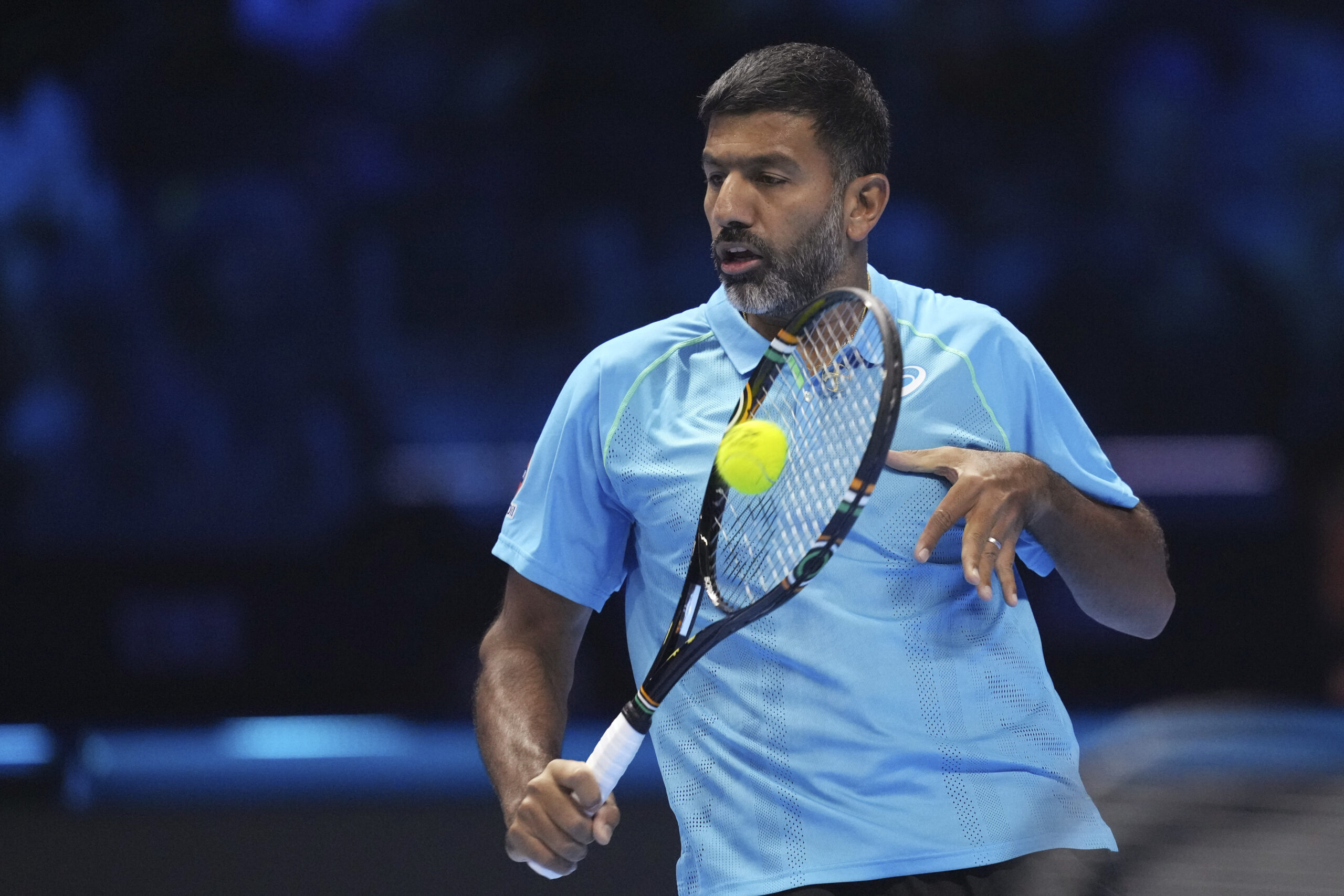 You are currently viewing Indian doubles specialist Rohan Bopanna still going strong at 44 with routine of yoga and ice baths