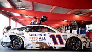 Read more about the article Denny Hamlin’s quest for Championship 4 gets ‘infinitely harder … not impossible’ after crash