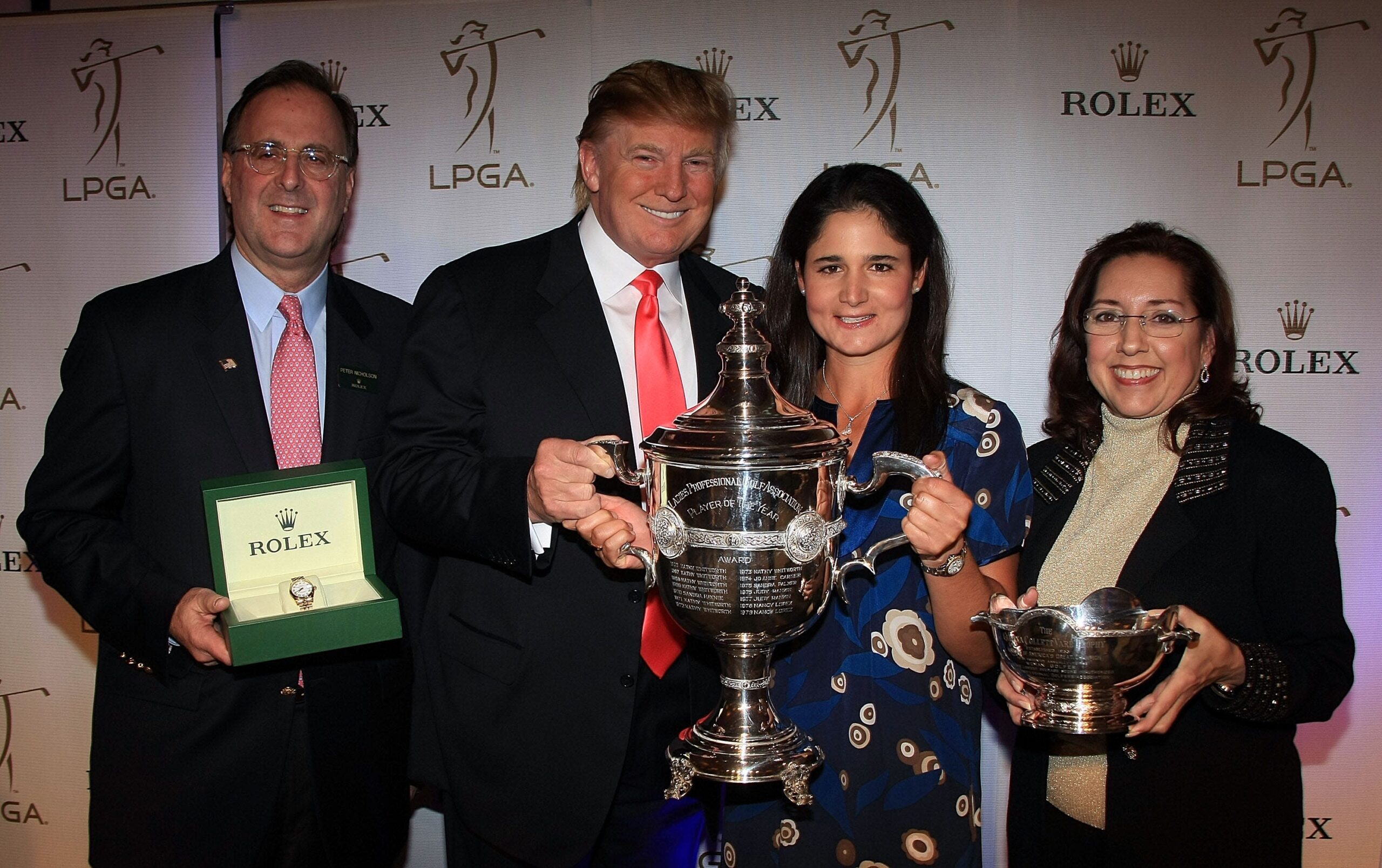 Read more about the article Donald Trump hosted the LPGA’s season-ending awards banquet at Mar-a-Lago for eight years