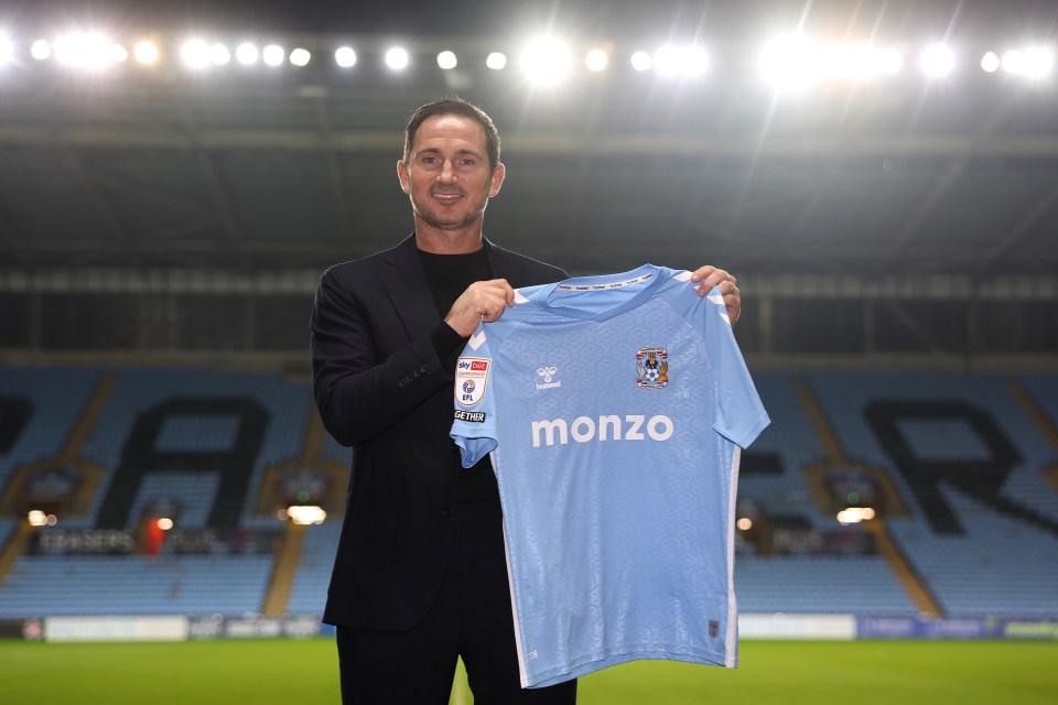 Read more about the article Frank Lampard responds to Coventry fans’ worry over appointment as he vows to earn their respect