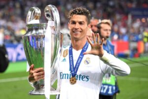 Read more about the article Cristiano Ronaldo absent from most valuable XI in history as Lionel Messi and Jude Bellingham feature in star-studded side