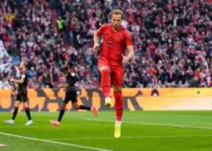 Read more about the article Harry Kane sets incredible Bundesliga record after bagging another hat-trick for Bayern Munich