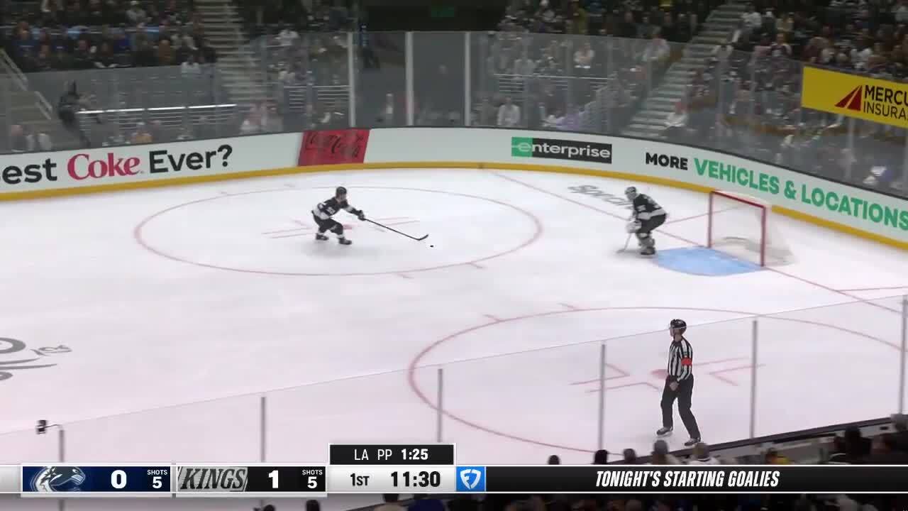 You are currently viewing VAN@LAK: Lankinen with a great save against Kevin Fiala