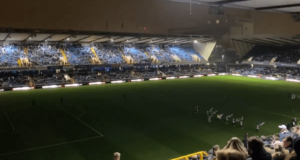 Read more about the article ‘You’re not in Ibiza!’ – Footage shows Millwall fans booing their own new pre-match light show