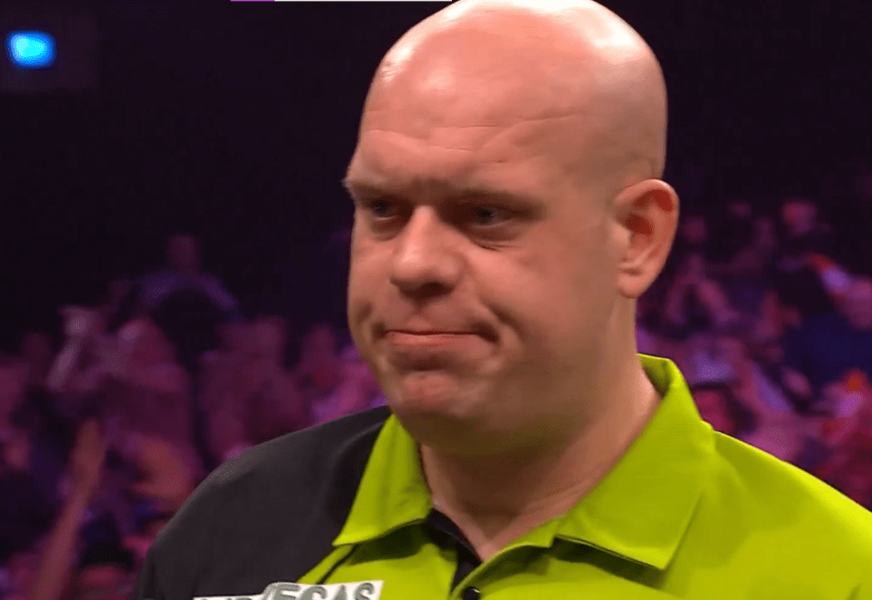 You are currently viewing Michael van Gerwen suffers unwanted 14-year first at Grand Slam of Darts