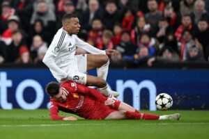 Read more about the article Conor Bradley bullies Kylian Mbappe in statement Liverpool performance to put Trent Alexander-Arnold on notice