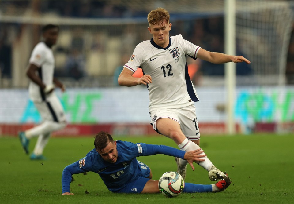 Read more about the article Newcastle star Lewis Hall achieves stunning 120-year first with England debut against Greece